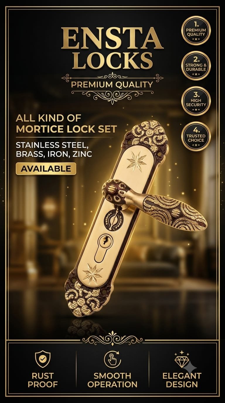 Brass Full Body Mortice Locks